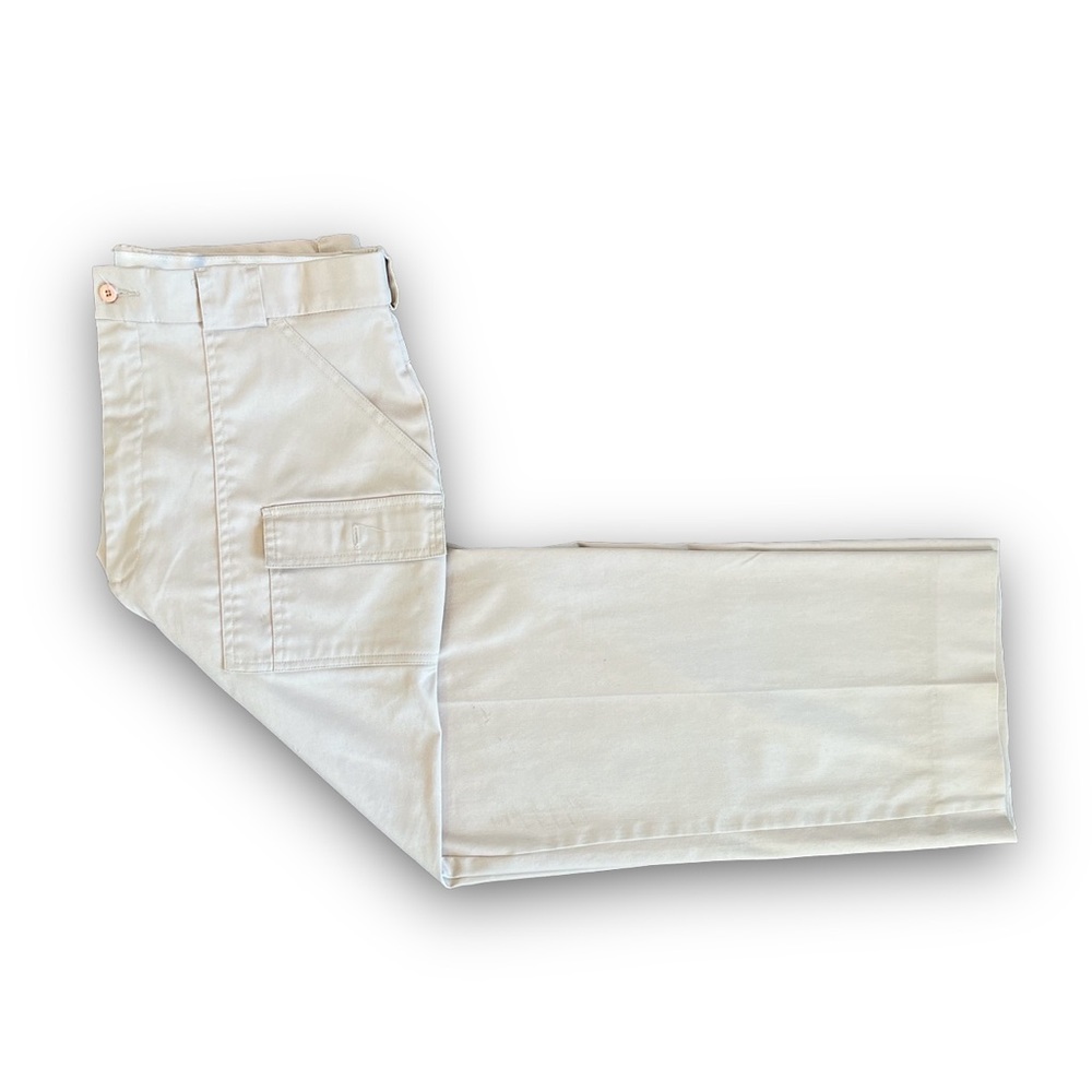 Tan Casual Fit Cargo Pants